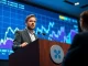 Ripple CEO Brad Garlinghouse predicts a new crypto market all-time high in 2025 during a CNBC interview.