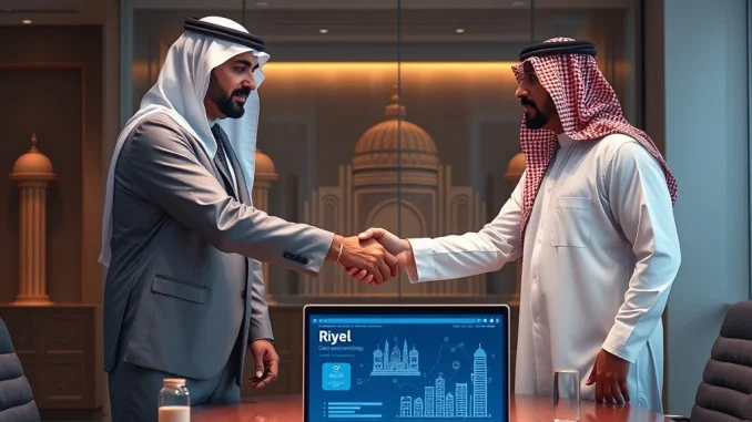 Ripple and Jeel executives finalize a strategic partnership to advance blockchain technology in Saudi Arabia's financial sector.