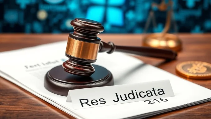 Legal expert explains finality of Ripple lawsuit against SEC under res judicata principle