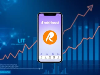 Robinhood app listing spot LIT cryptocurrency for trading by retail investors in 2025