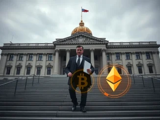 Russian State Duma building representing the new cryptocurrency legislation and $4,000 annual purchase cap.