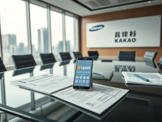 Samsung considers acquiring Kakao's stake in cryptocurrency exchange Dunamu in major fintech deal