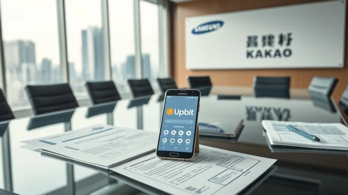 Samsung considers acquiring Kakao's stake in cryptocurrency exchange Dunamu in major fintech deal