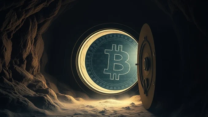 Satoshi-era miner moves dormant Bitcoin after 15 years, symbolizing a major historical cryptocurrency event.