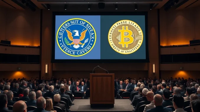 SEC Chairman Paul Atkins to speak at the historic Bitcoin 2025 conference in Las Vegas, signaling new regulatory engagement.