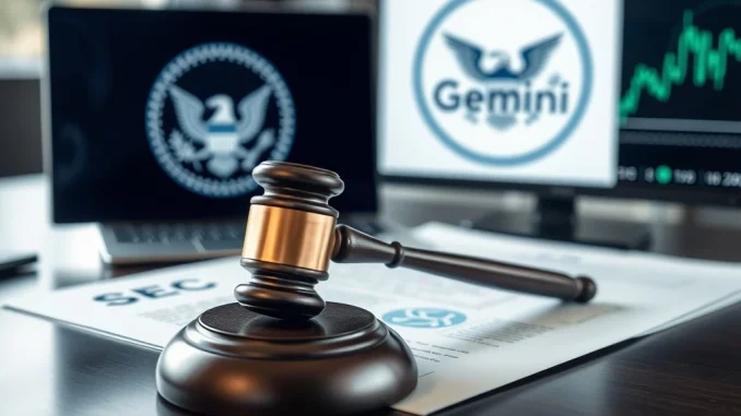 SEC drops Gemini Earn lawsuit marking a regulatory shift in cryptocurrency enforcement