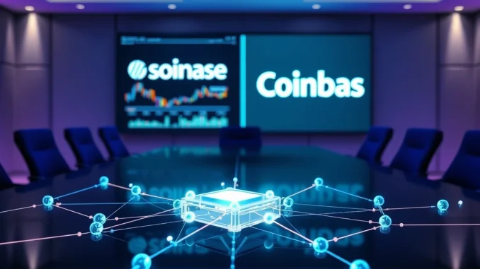 Sharps Technology and Coinbase partner to run a Solana blockchain validator node for network security.