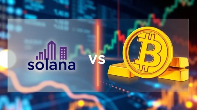 Solana Could Stunningly Outperform Bitcoin in 2025: Institutional Shift and Real-World Utility Drive Momentum Analysis of Solana potentially outperforming Bitcoin due to institutional adoption and financial infrastructure growth.