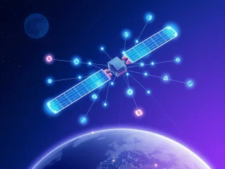 Spacecoin and World Liberty Financial partnership connecting blockchain technology with satellite internet infrastructure
