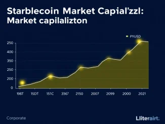 Data visualization showing the slowdown in stablecoin growth since Q4 2023, featuring USDT and USDC.