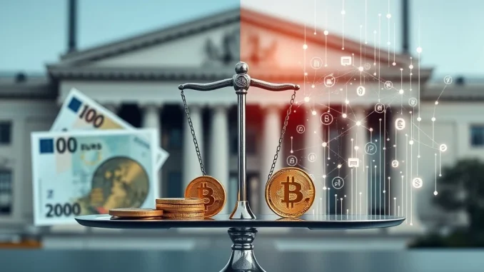 Bank of Italy governor explains stablecoins supporting role in monetary system versus central bank currencies