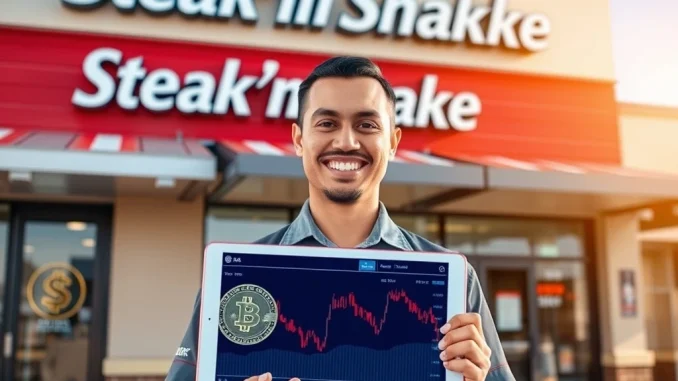 Steak 'n Shake Bitcoin bonus program for part-time employees in company-owned stores