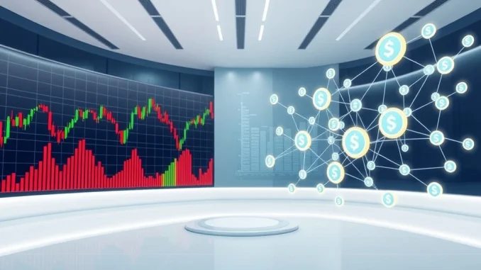 Stock Tokenization: Robinhood CEO Reveals How Blockchain Can Prevent Another GameStop Crisis Conceptual image comparing traditional stock trading to blockchain-based stock tokenization to prevent settlement crises.