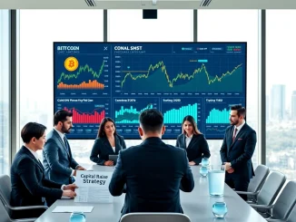 Strive asset manager's strategic $150M fundraising for Bitcoin investment and debt management.