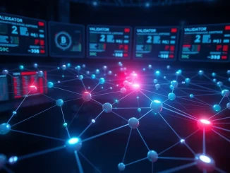 Sui network outage analysis showing blockchain validator consensus disruption visualization