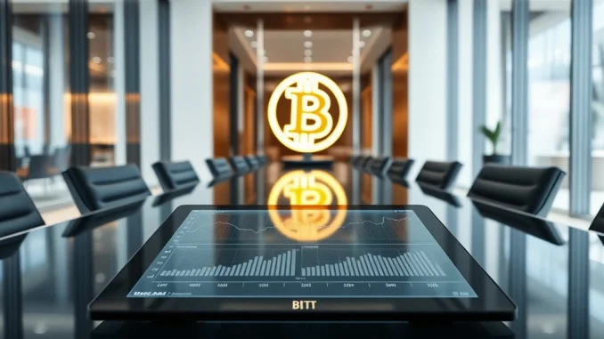 Sygnum Bitcoin fund dashboard showing institutional investment of over 750 BTC in a secure Swiss banking environment.