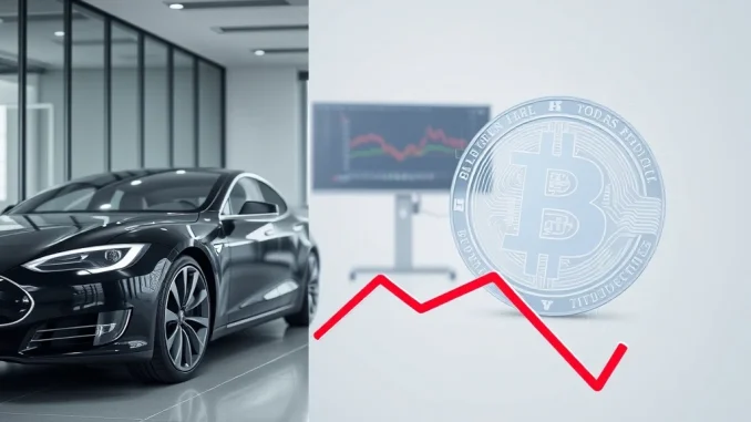 Tesla reports a $239 million unrealized Bitcoin loss, analyzing corporate cryptocurrency accounting standards.