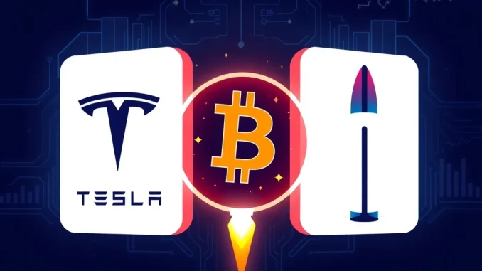 Tesla-SpaceX Merger: The Stunning Creation of a New Bitcoin Titan Tesla SpaceX merger could create a major corporate Bitcoin holder with nearly 20,000 BTC.