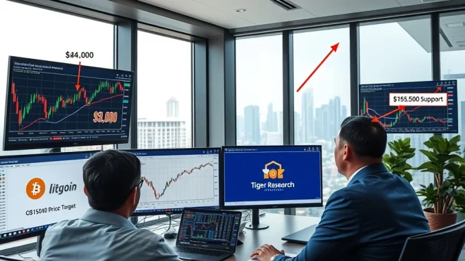 Analysis of Tiger Research's Bitcoin price prediction and valuation methodology for Q1