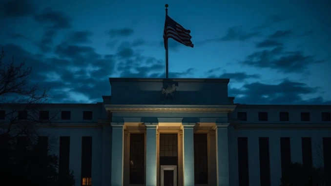 Federal Reserve building during DOJ investigation of Chair Jerome Powell amid political tensions