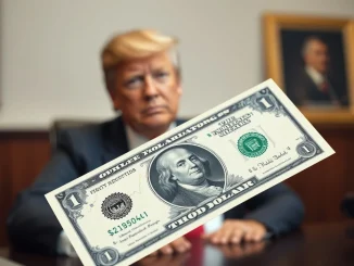 Analysis of Trump's statement on US dollar value and global currency competition.