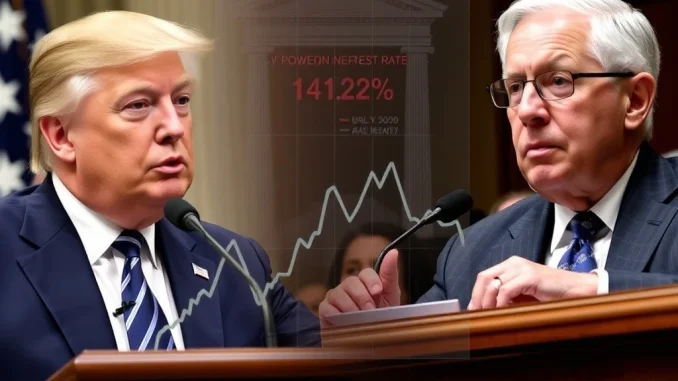 Trump urges Federal Reserve interest rate cuts during economic growth period