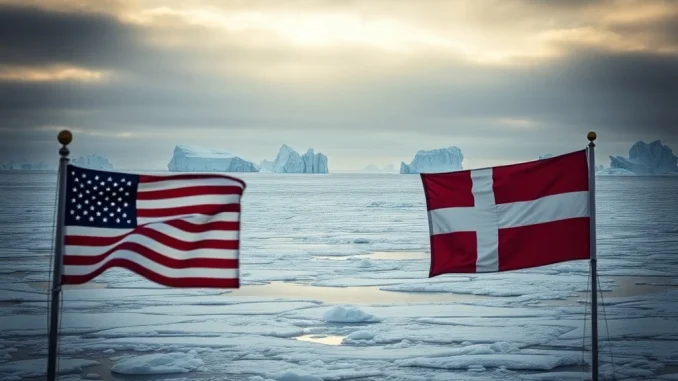 Geopolitical tension over Trump's Greenland territory claim for US national security