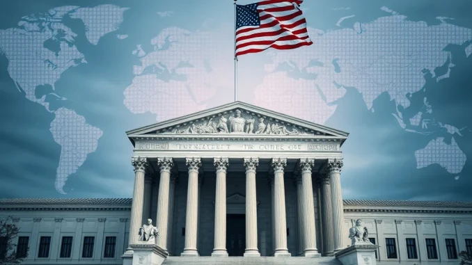 Trump's Defiant Stance: Vows Alternative Measures if Supreme Court Blocks Tariffs in 2025 U.S. Supreme Court building representing judicial review of Trump tariff authority and trade policy powers