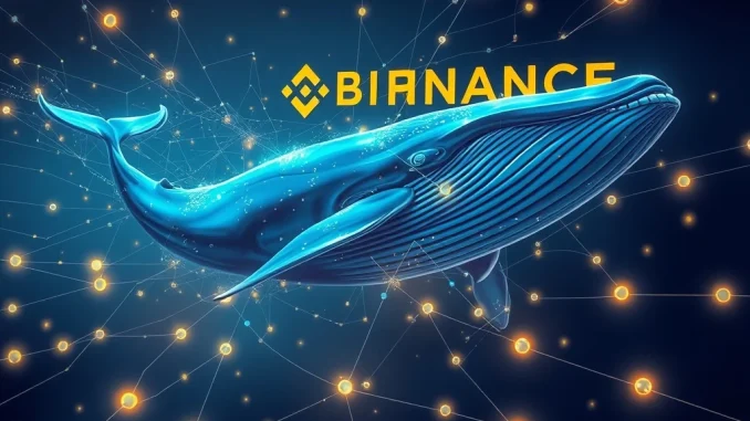 Analysis of a massive 500 million USDC stablecoin transfer to the Binance cryptocurrency exchange