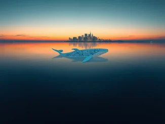 Analysis of a massive $825 million USDT whale transaction moving to the OKX cryptocurrency exchange.