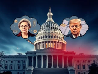 Elizabeth Warren demands WLFI bank charter halt over Trump conflict of interest in cryptocurrency banking