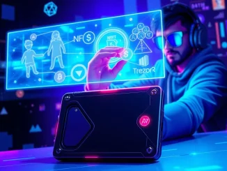 Web3 gaming Read2Earn quest offering Trezor hardware wallet prizes for learning about blockchain games