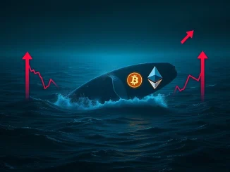 A crypto whale shifts strategy from a losing Bitcoin long to a massive Ethereum short position, impacting market sentiment.