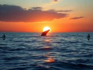 A cryptocurrency whale's $31.8M ETH maneuver between Binance and Aave, analyzed for market impact.