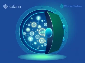 WisdomTree tokenized funds launch on the high-speed Solana blockchain for institutional finance.