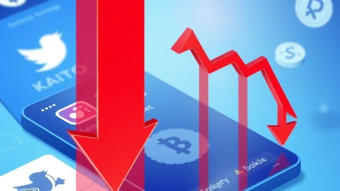 InfoFi tokens decline after X platform policy change restricting crypto rewards for social media posts