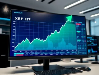 Chart showing the dramatic $16.79 million XRP ETF inflow marking a sudden market reversal for institutional crypto investment.