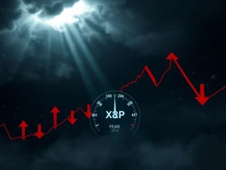 XRP investor sentiment analysis showing extreme fear stage with market psychology indicators