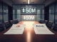 Aave governance crisis depicted by rival reports from ACI and Aave Labs on a split boardroom table ahead of a $50M DAO vote.