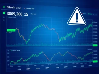Bitcoin dominance chart declining as altcoin charts rise, showing potential altcoin season signals with reversal risk indicators