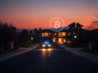 Scene of a Scottsdale Arizona home where a violent $66 million cryptocurrency robbery was attempted by teenagers.