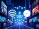 ATT Global and Waves AI partnership merges logos into a network, symbolizing Web3 identity and advertising innovation.