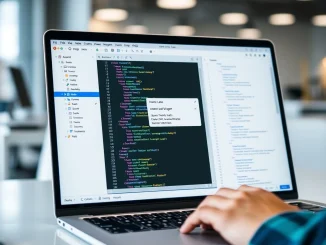A developer integrates the Aurora Labs Intents Widget for NEAR blockchain into a software application interface.