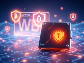 Bazaars and Trezor partnership enhances Web3 wallet security for $BZR token self-custody and crypto trading.
