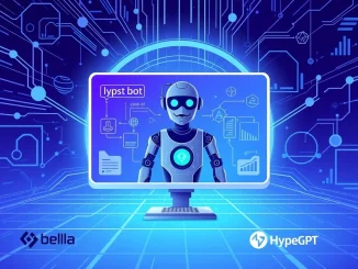 Bella Protocol AI research bot interface on the HyperGPT Web3 platform for decentralized finance analysis.