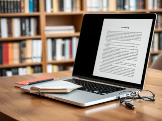 A detailed review of the best essay writing services for 2026 on a laptop screen.
