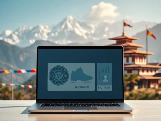 Bhutan's innovative Solana-powered digital nomad visa system merges tradition with blockchain technology.