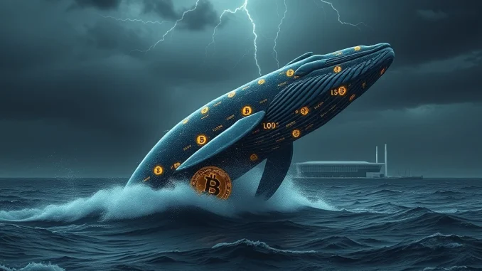 Massive whale deposits hit Binance as Bitcoin price struggles near $68,000, indicating major market movement.