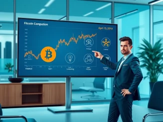 Bitwise CIO Matt Hougan analyzing four catalysts for the next Bitcoin bull market on a digital screen.