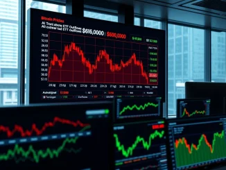 Bitcoin price crash to $60K and ETF outflows trigger crypto market capitulation, with AI altcoins diverging.